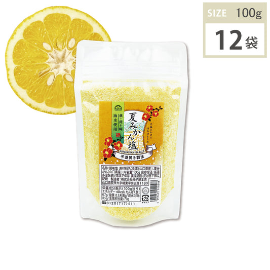 夏みかん塩(100g・12袋)1ケース